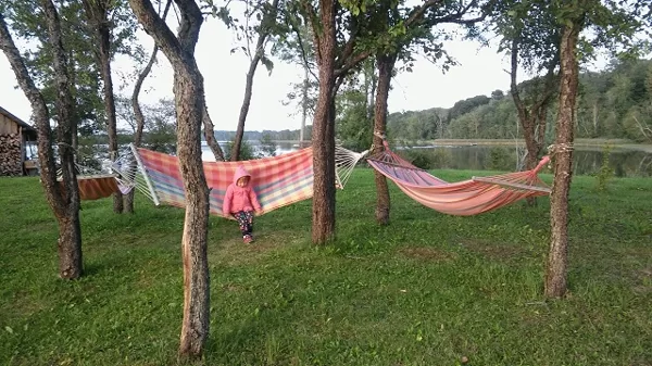 Hamakas saloje