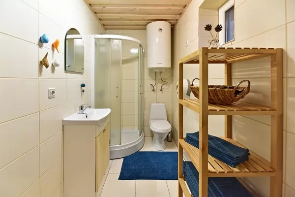 WC, dušas